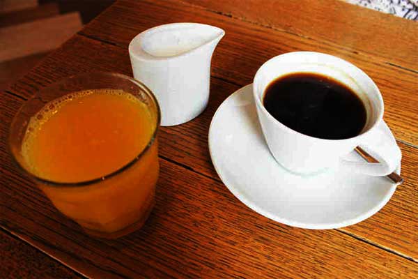 فوائد عصير البرتقال مع القهوة